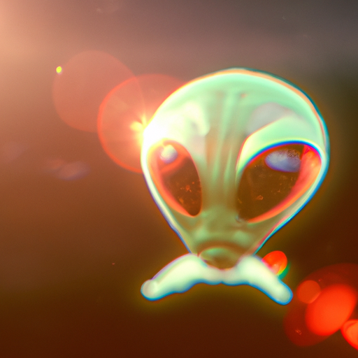 Imagem de um extraterrestre Pleidiano