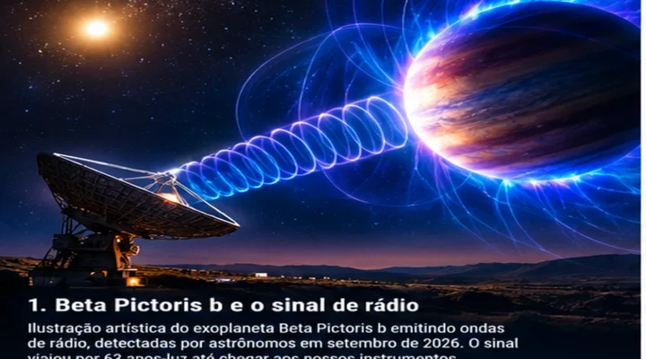 Astrônomos Detectam Sinal de Rádio de um Exoplaneta — Estamos Ouvindo Outro Mundo?